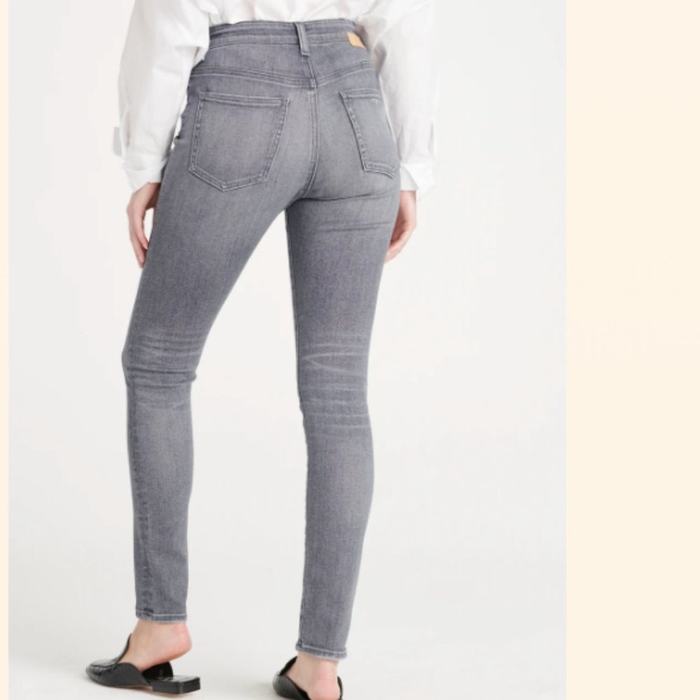 Cqy Palme High Rise Skinny Jeans In Heavenly Grey View 2
